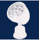 Marine LED Light - 45 Watt - White Casing - Emmitt Color: White - 12-24 Volts - WK-W45 - AZLED
